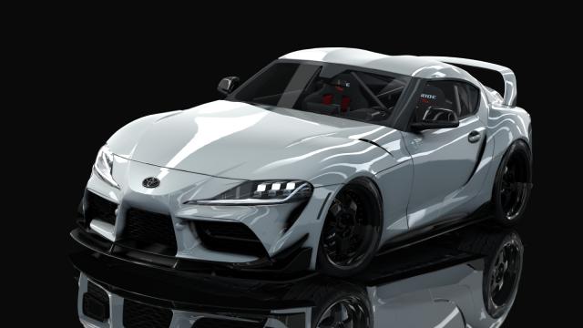 Toyota Supra GR A90 2JZ By HitachiMedia для Assetto Corsa