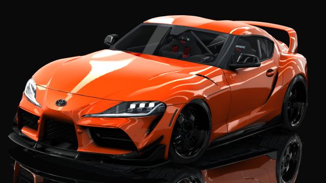 Toyota Supra GR A90 2JZ By HitachiMedia для Assetto Corsa