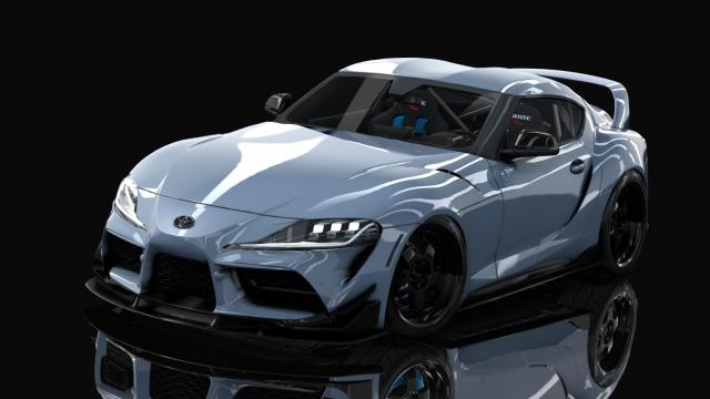 Toyota Supra GR A90 2JZ By HitachiMedia для Assetto Corsa