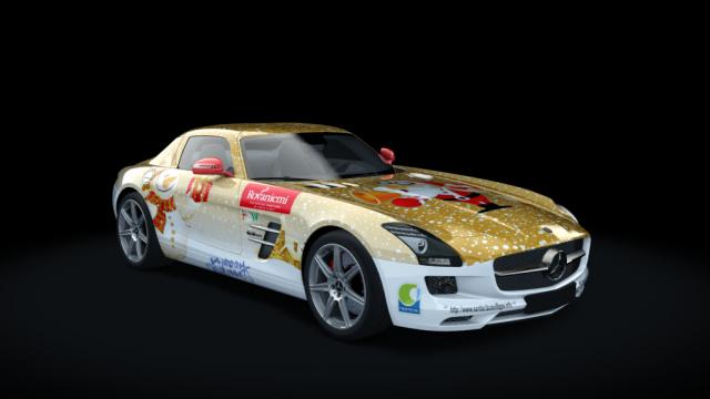 Mercedes SLS AMG для Assetto Corsa
