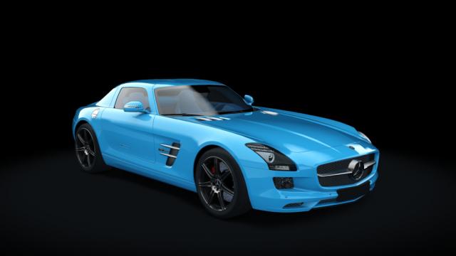 Mercedes SLS AMG для Assetto Corsa