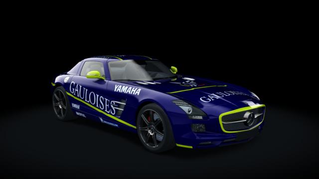 Mercedes SLS AMG для Assetto Corsa