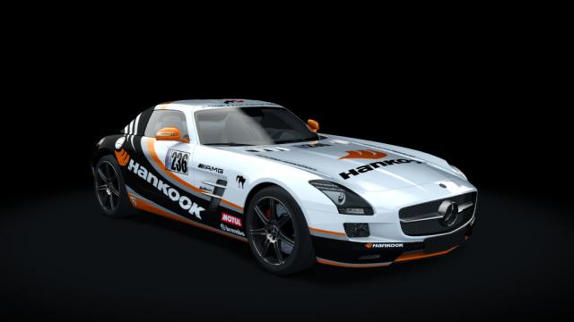Mercedes SLS AMG для Assetto Corsa