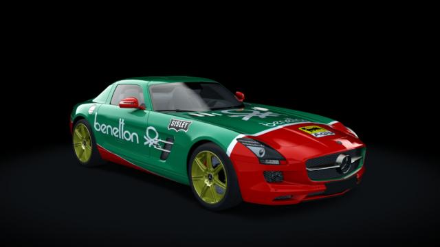 Mercedes SLS AMG для Assetto Corsa