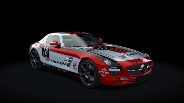 Mercedes SLS AMG для Assetto Corsa
