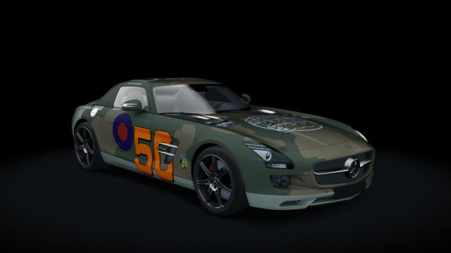 Mercedes SLS AMG для Assetto Corsa
