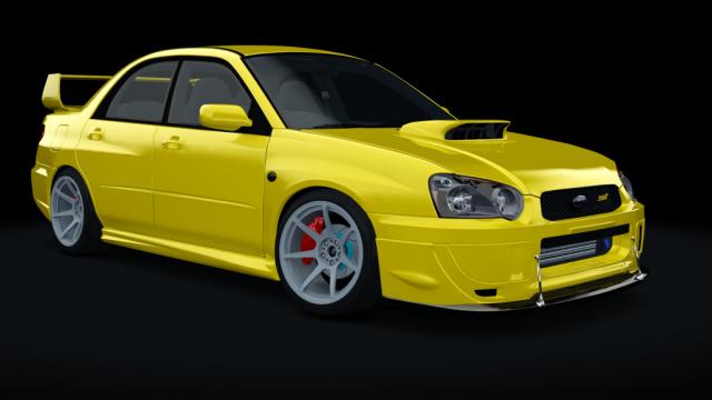 風 J-SiDE Subaru Wrx (Street) для Assetto Corsa