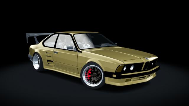 687 Bros BMW 635 csi 1978 Gemballa Kit GRIP for Assetto Corsa