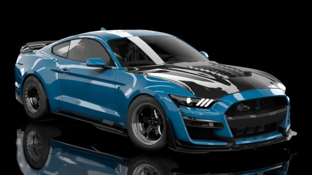 Ford Shelby GT500 Drag Turbo Tinko x MkElite! для Assetto Corsa