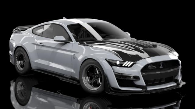 Ford Shelby GT500 Drag Turbo Tinko x MkElite! для Assetto Corsa