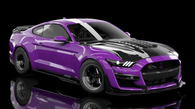 Ford Shelby GT500 Drag Turbo Tinko x MkElite! для Assetto Corsa