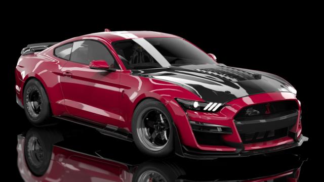 Ford Shelby GT500 Drag Turbo Tinko x MkElite! для Assetto Corsa