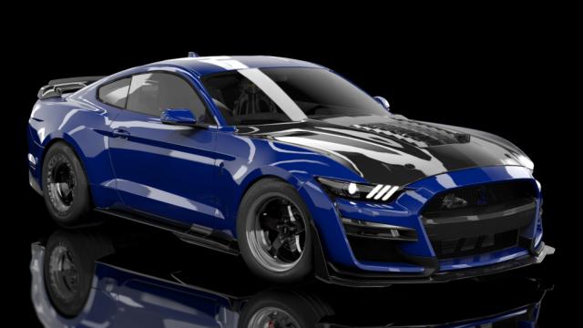 Ford Shelby GT500 Drag Turbo Tinko x MkElite! для Assetto Corsa