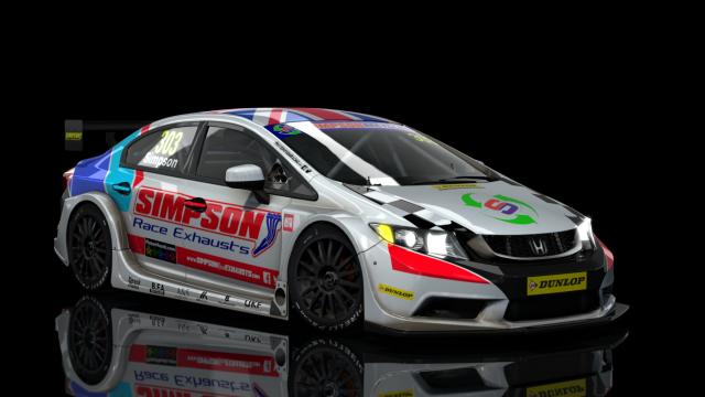 Honda Civic Copa Marcas для Assetto Corsa
