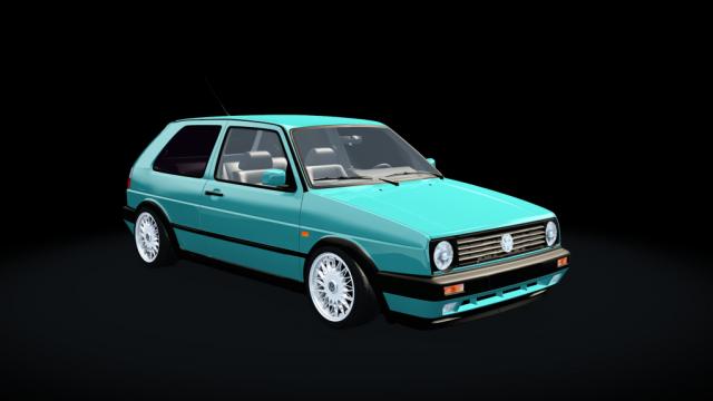 VW Golf II GTD Ruca для Assetto Corsa