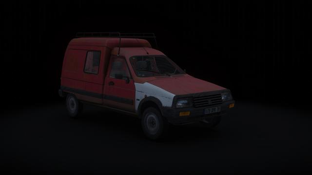 Citroën C15 D для Assetto Corsa