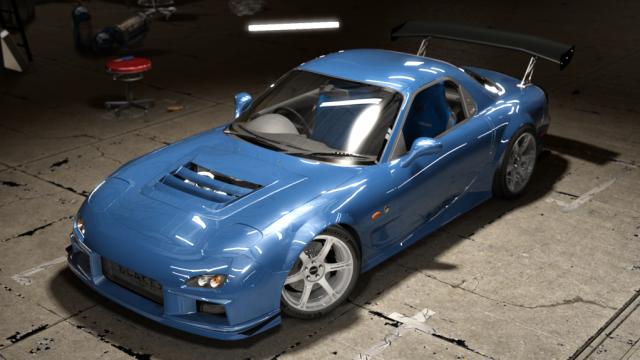 Mazda RX-7 Sprit R Type A для Assetto Corsa