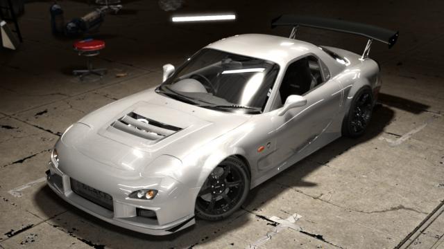 Mazda RX-7 Sprit R Type A для Assetto Corsa