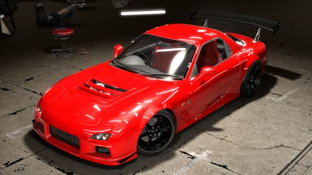 Mazda RX-7 Sprit R Type A для Assetto Corsa
