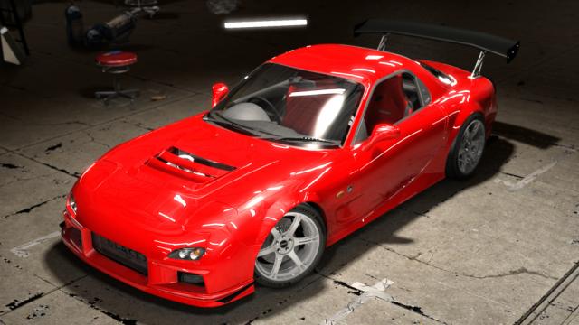 Mazda RX-7 Sprit R Type A для Assetto Corsa