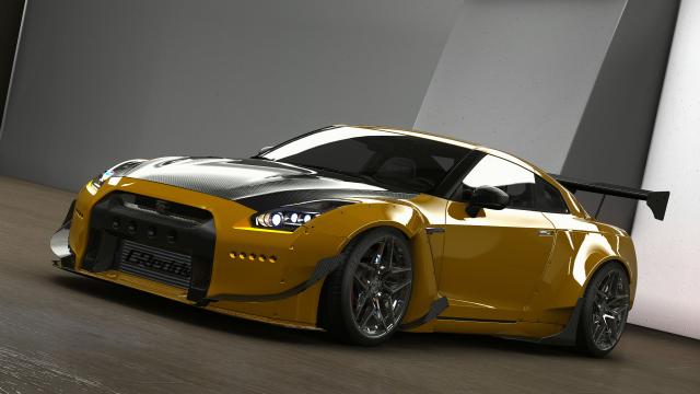 Nissan GT-R Rocket Bunny для Assetto Corsa