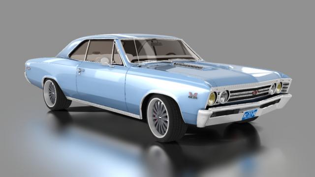 Chevrolet Chevelle SS 1967 DRAG for Assetto Corsa