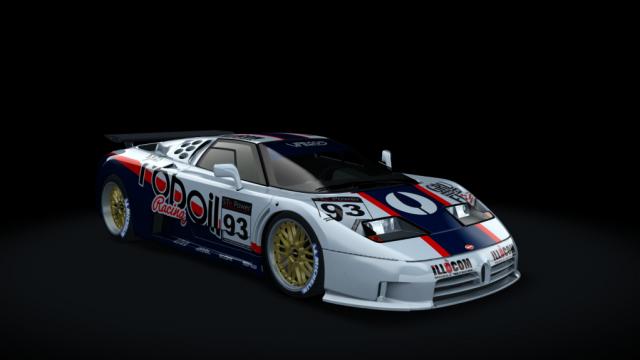 Bugatti EB110 SS R GT1 для Assetto Corsa