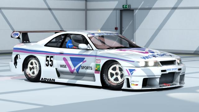 Nissan Skyline R33 GT-R LM for Assetto Corsa