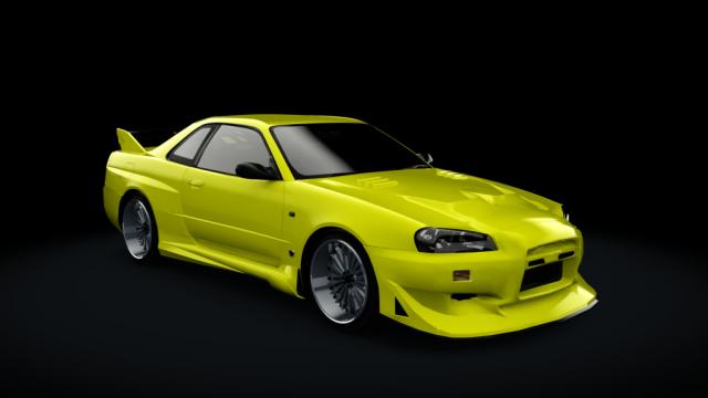 Nissan Veilside Street Drag R34 GT-R for Assetto Corsa