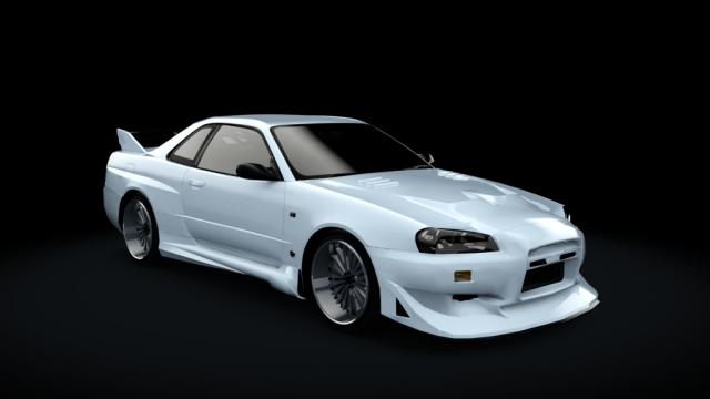 Nissan Veilside Street Drag R34 GT-R for Assetto Corsa