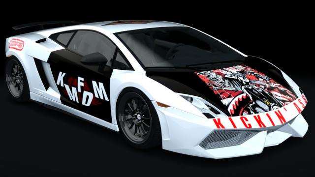 Lamborghini Gallardo Superleggera KMFDM for Assetto Corsa