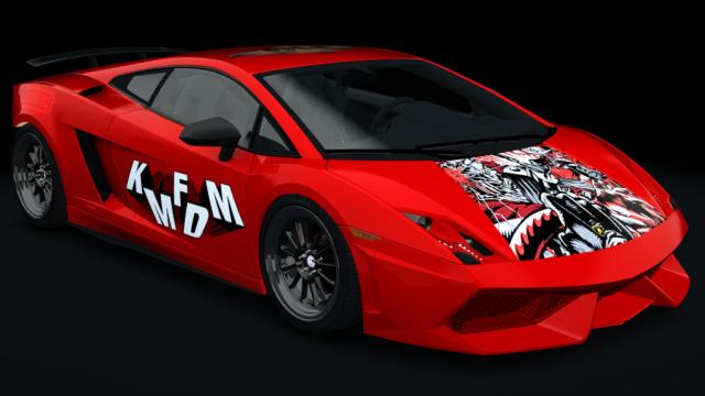Lamborghini Gallardo Superleggera KMFDM for Assetto Corsa