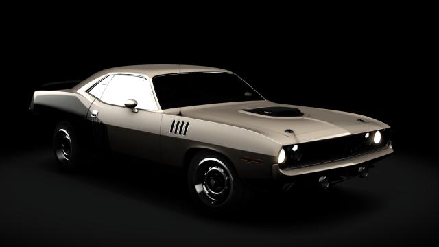 Plymouth Cuda 426 Hemi для Assetto Corsa