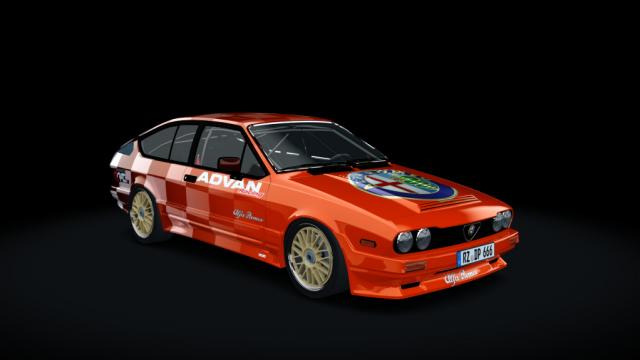 Alfa Romeo GTV6 Tuned BBS Dptune for Assetto Corsa