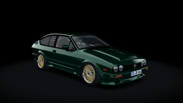 Alfa Romeo GTV6 Tuned BBS Dptune for Assetto Corsa