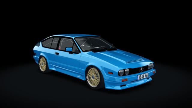 Alfa Romeo GTV6 Tuned BBS Dptune for Assetto Corsa