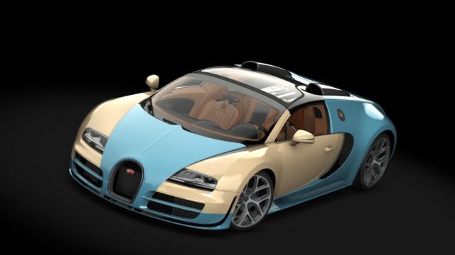 Bugatti Veyron 16.4 Grand Sport Vitesse ’12 for Assetto Corsa