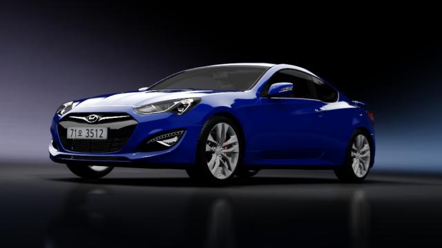 Hyundai Genesis Coupe 380GT (BK2) для Assetto Corsa