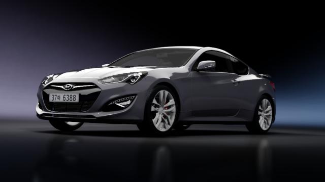 Hyundai Genesis Coupe 380GT (BK2) для Assetto Corsa