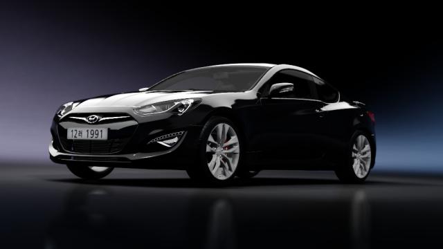 Hyundai Genesis Coupe 380GT (BK2) для Assetto Corsa