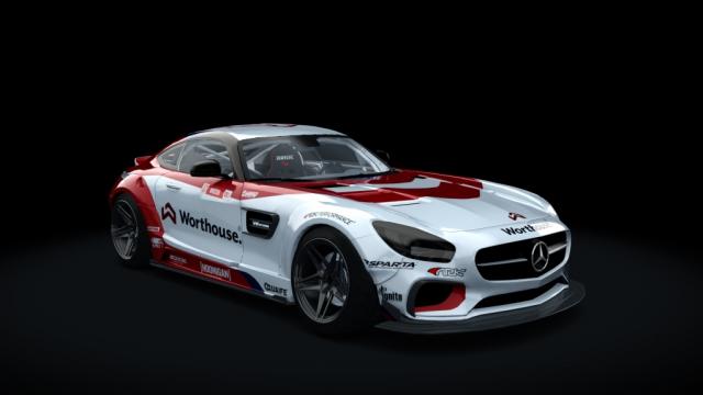 Mercedes-Benz AMG GTR P. Wiecek Drift