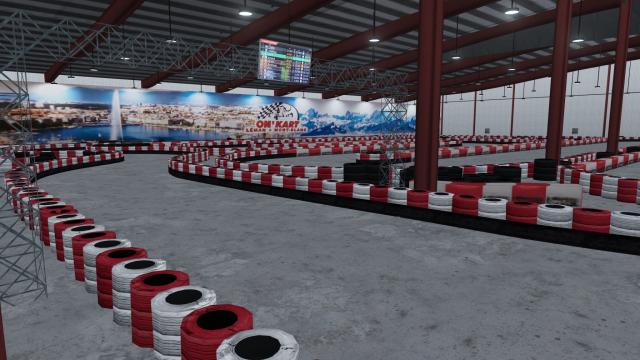 Indoor Go-Kart track для Assetto Corsa