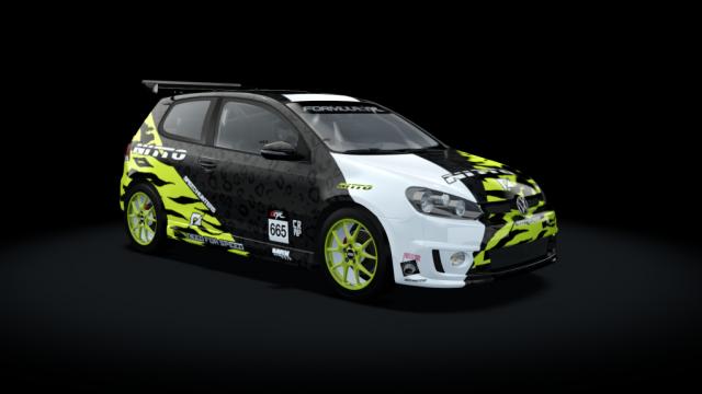 Volkswagen Golf VI GTI V6 для Assetto Corsa