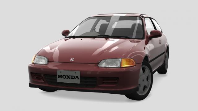 Honda Civic eg6 для Assetto Corsa