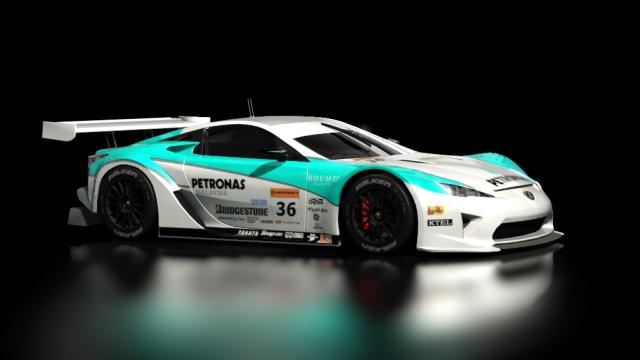 Lexus LFA GT1 для Assetto Corsa