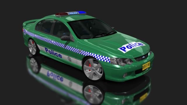 Ford Falcon BA XR8 Highway Patrol для Assetto Corsa