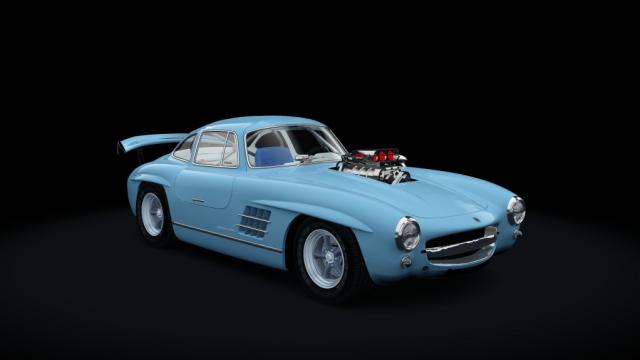 Mercedes Benz 300SL Drag W198 для Assetto Corsa