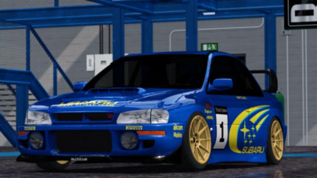 TNT Subaru Impreza GC8F WRX STi для Assetto Corsa