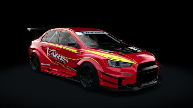 Varis Lancer Evolution X Final Edition для Assetto Corsa