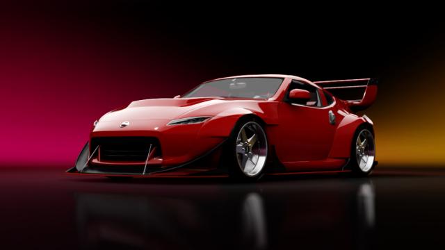 Nissan 370Z Hachi Widebody для Assetto Corsa